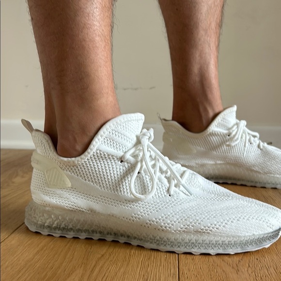 PONY Men's White Knit Sneakers – Size 10.5, Excellent Condition - Picture 5 of 10